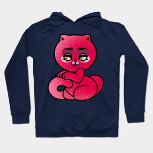 Magenta Cattie Hoodie